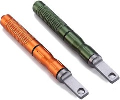 2PCS Compact Fire Starter—Ferro Rod Flint Striker for EDC, Camping & Survival