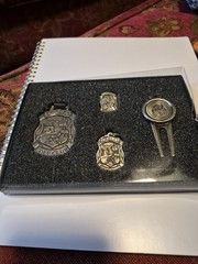 Tralee Golf Club Gift Set, Divot Tool, Ball Marker, Bag Tag, & Key Ring.