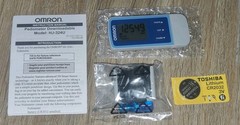 OMRON TRI-AXIS PEDOMETER WITH FIVE ACTIVITY MODES MODEL HJ-324U NEW OPEN BOX