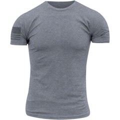 Grunt Style Ghost Basic T-Shirt – Dark Heather Gray