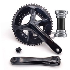 Shimano FC-RS520 2×12 Speed Crankset 50-34T 170mm 2-Piece Crank HollowTech II BB