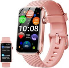 Fitness Activity Tracker Watch as Fitbit Heart Rate Monitor Pedometer for Women