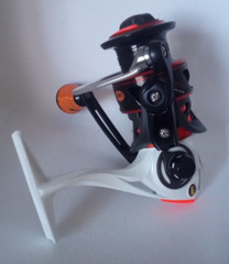 Lew’s Xfinity Speed Spin Spinning Fishing Reel 3000 XSH30 5:2:1 WHITE ORANGE