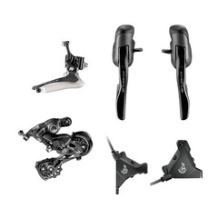 New Campagnolo Chorus 2×12 Speed Disc Kit L/R Levers + F/R Derailleurs