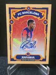 2023-24 Topps Barcelona Year of Dragon Auto /35 RAPHINHA #AU-RA