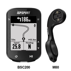 BSC200 GPS Bicycle Computer Cycling Odometer Wireless Speedometer Route Navigati