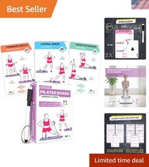 Easy-to-Use Pilates Board Exercise Cards – Accurate Instructions & Tips Included