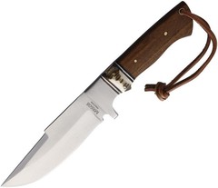 Marbles Fixed Knife Stainless Steel Skinner Blade Wood/Stag Handle MR608 232550