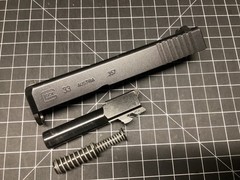RARE OEM GLOCK 33 GEN 3 COMPLETE SLIDE ASSEMBLY .357 SIG FRYING PAN FINISH NICE!