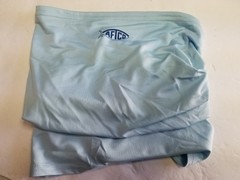 NWT AFTCO B1G1 Fishing Sun Protection Mask Multi Functional Headwear Blue OSFM