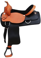 Premium Synthetic Western Barrel Racing Horse Saddle Size 14″ To 18″ Inches Seat