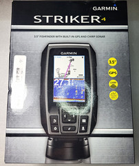 Garmin Striker 4 3.5in Fishfinder System w/ Transducer, GPS & CHIRP Sonar
