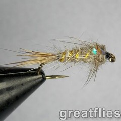 1 dozen (12) – Gold Ribbed Hare’s Ear – FLASH BACK