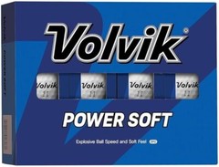 Volvik Power Soft White Golf Balls (One Dozen)
