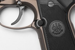 Wilson Combat #679 Extended Checkered Steel Mag Release – Fits Beretta 92 96 NEW