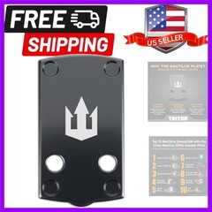 Nautilus 416R Stainless Steel RMSc Adapter Plate for Glock 43/48 MOS Hellcat …