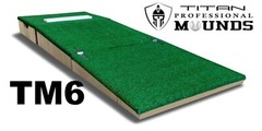 6 Inch Portable Baseball Pitching Mound w/ Modular Base Ages 12 and under