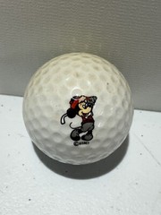 VINTAGE ACUSHNET #1 DISNEY MICKEY MOUSE LOGO RARE COLLECTABLE GOLF BALL