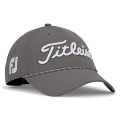 Titleist Tour Breezer Hat (Charcoal/White, One Size, Charcoal/White