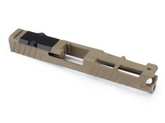 Zaffiri Precision ZPS.4 Glock 17 Gen 3 PORTED Slide – RMR – FDE Flat Dark Earth