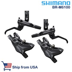 SHIMANO DEORE BR-BL-M6100 Bike MTB Hydraulic Disc Brake Set F&R J05A