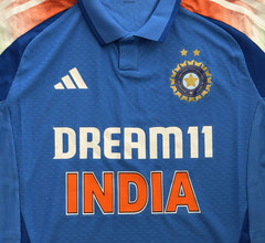 Adidas India 24/25 One Day International Cricket Jersey KC3746 (New) Size L