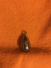 5 Pounds (80) 1oz. Bell Sinkers with Brass Eye
