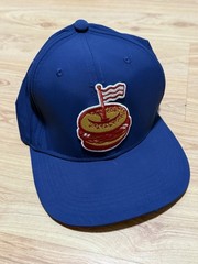 BREAKFAST BALLS BACON EGG CHEESE GOLF CASUAL STRAPBACK HAT CAP FRONT LOGOS EUC