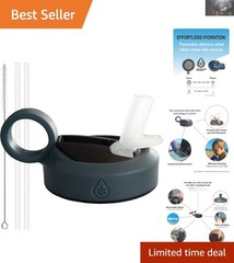 Leak-Proof Straw Lid for All Wide Mouth Bottles – Dishwasher Safe