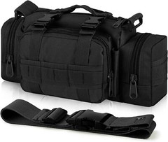 Bike Handlebar Bag with Shoulder Strap Front Tube Storage Bag for Road/MTB Bikes