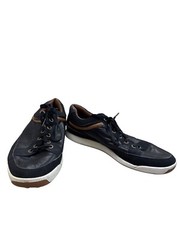 FootJoy Contour Casual Black Brown Leather Golf Shoes Size 10.5M SKU 7479