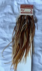 Hoffman Grade 2 1/4 Saddle : Barred Dark Ginger 064-SH-E-L