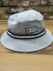 TaylorMade Vintage Twill Bucket Hat Gray L/XL 1979 Throwback