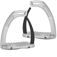 Ecavallo Jin Stirrup English Horse Riding Aluminum Air Safety Stirrups 4.75»