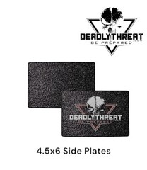 Crossfire Level III Armor Side Plates Pair – Curved 4.5×6 Side Plates