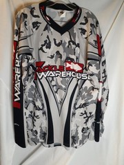 Voler Tackle Warehouse Jersey Camo Gray Size XL Made In USA