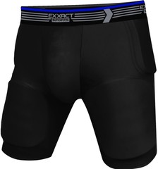 Exxact Sports Rebel 5 Pad Youth Girdle for Boys with Integrated Hips, thighs