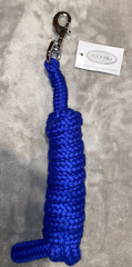 NEW WITH TAG 9′ EQUI SKY COTTON LEAD LINE ROYAL BLUE