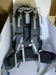 Outdoor Vitals Rhyolite 60L Backpack Charcoal Gray Hiking Camping Lightweight
