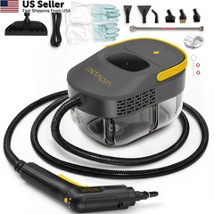1600W Handheld Steam Cleaner 1.69QT High Temp 15 Accessories Home Use FROM USA