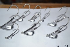 SALTWATER READY STAND UP JIG HEADS 2OZ DOWN TO 1/8 MULTIPLE COMBOS 6 PER PACK