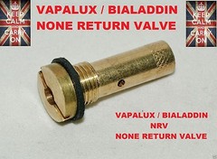 VAPALUX LAMP NONE RETURN VALVE PARTS BIALADDIN LAMP NONE RETURN VALVE WASHERS