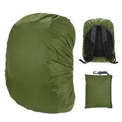Waterproof Backpack Rain Cover, 15L-25L Backpack Cover [Army Green]