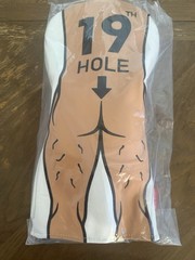 Caesar Sport «19th Hole» Driver Headcover White Magnetic Closure
