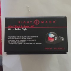 Sightmark Mini Shot A-Spec M3 Reflex Sight 1x 3 MOA Red Dot SM26049