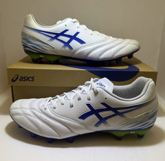 ASICS DS Light Pro FG Football Cleats White/Asics Blue Men’s US 12.5 D