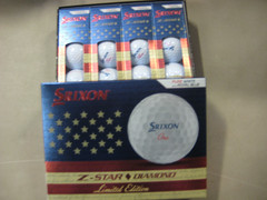 2 dozen BRAND NEW 2025 Srixon Z Star Diamond Limited Edition White with Royal