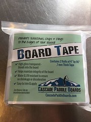 Stand-Up Paddle Board (SUP) Protective Rail Tape (2 Roll) 4″ X 96″ Free Shipping
