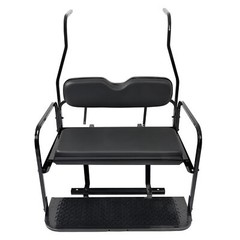 For 2000-2013 Club Car DS Golf Cart Flip Folding Rear Seat Kit Back Seat