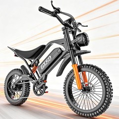 5500W Electric Dirt Bike 48V/30AH 40MPH Hydraulic Brakes Off-Road E Motorcycle